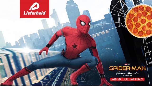 Lieferheld + Spider-Man