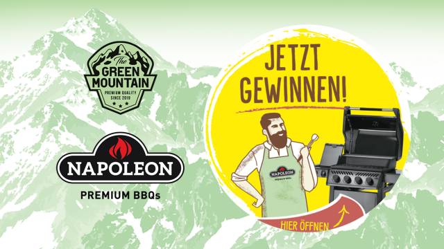 NAPOLEON PREMIUM BBQS x THE GREEN MOUNTAIN