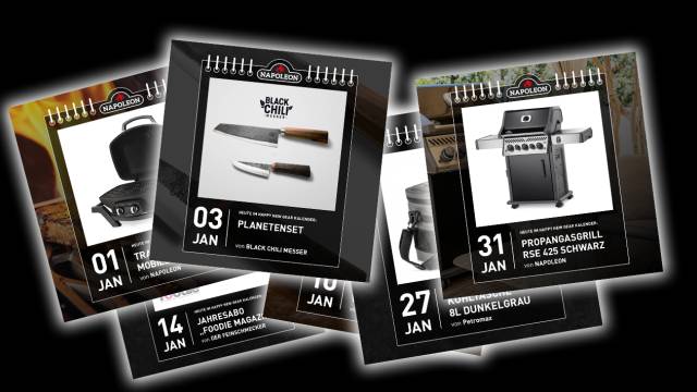 NAPOLEON PREMIUM BBQS - HAPPY NEW GEAR!