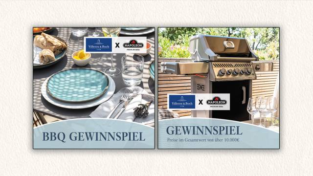 VILLEROY & BOCH x NAPOLEON PREMIUM BBQS