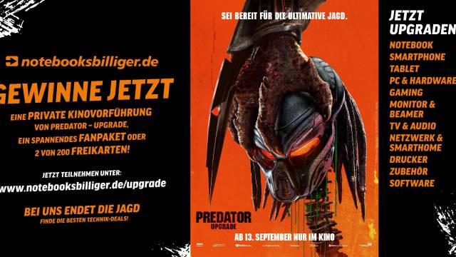 notebooksbilliger + Predator Upgrade